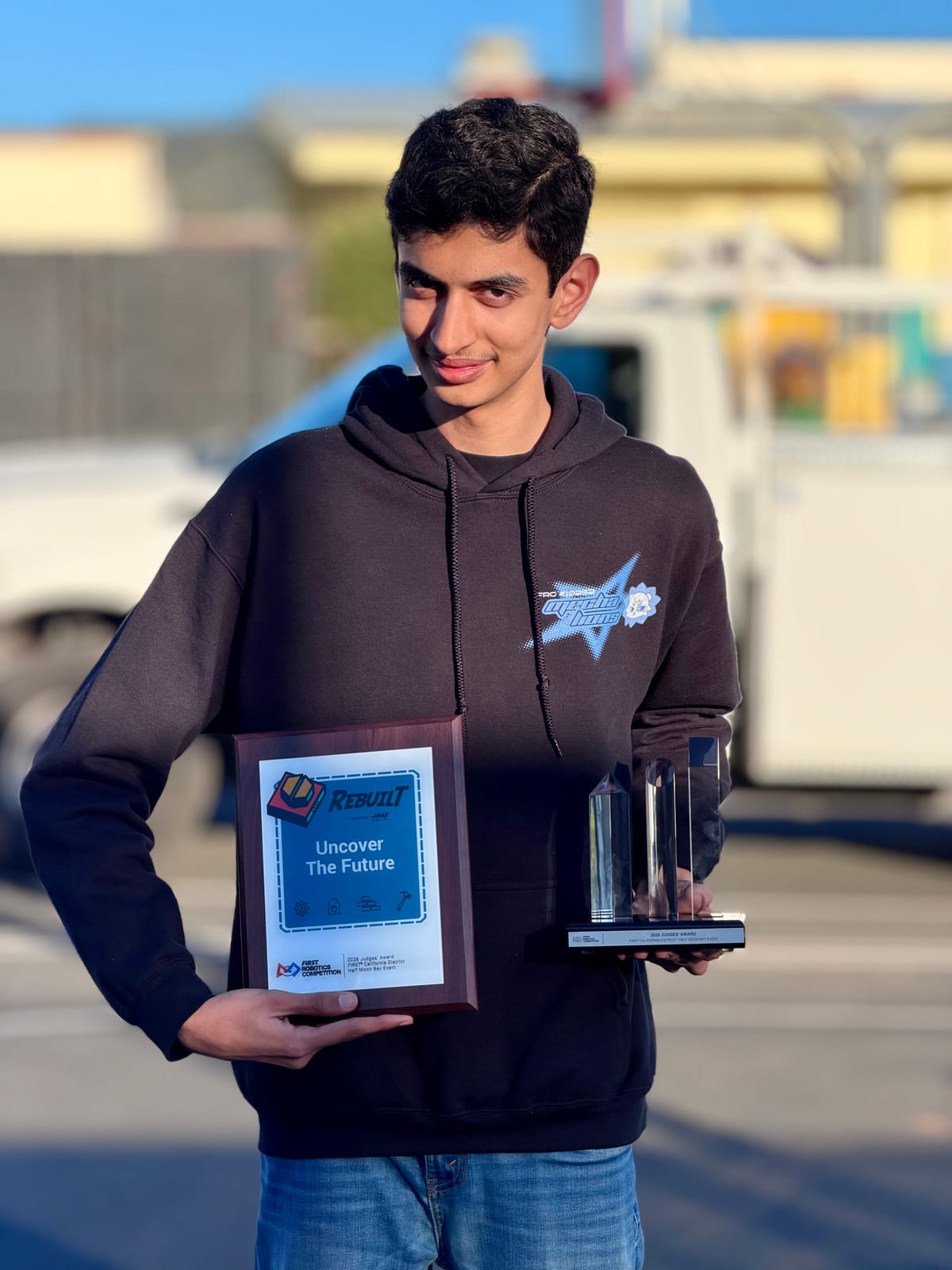 Judges’ Choice Award at the FRC Half Moon Bay District Event